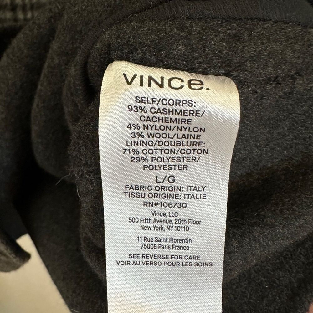 Vince Cashmere Overshirt Shacket - Picture 5 of 5